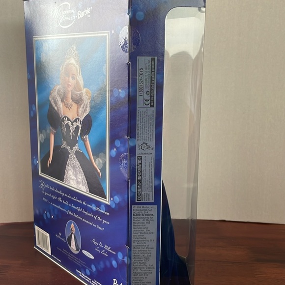 1999 Millennium Princess Barbie NIB Mint Condition - Picture 5 of 10